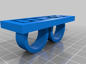 heyring anelli personalizzato 3d print model - Mito3D