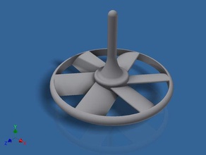 Spielzeug-Hubschrauber top Spielzeug & Spiele Fliegen Spaß Hubschrauber spin - 3d print model - Mito3D