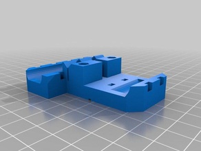x carriage bowden mount 3d printing 3d print model - Mito3D