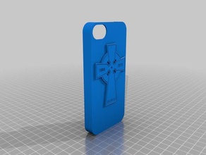 iphone 5c celtic case 3d printing celticdesign 5 3d print model - Mito3D