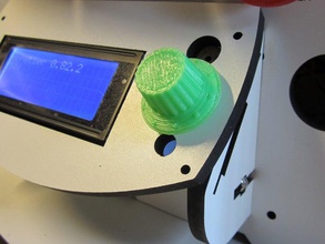 kontrol düğmesi rostock'ta max lcd ekran 3d yazıcı aksesuarlar özelleştirilmiş 3d print model - Mito3D