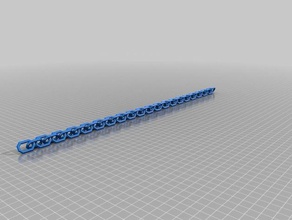 40 link chain customized 3d print model - Mito3D