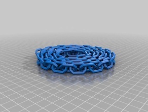 80 link chain customized 3d print model - Mito3D