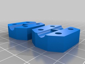 my customized parametric shaft coupling 65 8 3d printer parts 3d print model - Mito3D