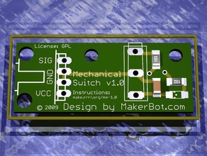 mechanical endstop v10 other cnc eagle electronics pcb switch generation4 reprap 3d print model - Mito3D