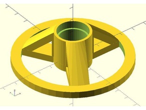 filamentos del huso Impresora 3d accesorios filamento de soporte bobina 3d print model - Mito3D