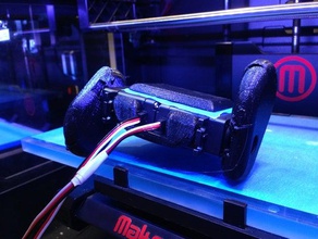 build plate walker rev1 robotics coprocessing interesting robot servo 3d print model - Mito3D