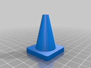 rc traffic cone 3d printing 3d print model - Mito3D