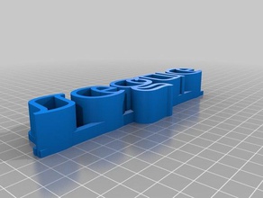 meu texto personalizado de armazenamento segue esculturas 3d print model - Mito3D