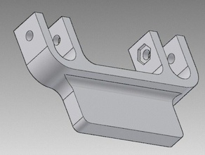 clamp x ekseni çubuk i3 p3 yazıcı 3d parçaları endstop p3steel prusa çelik rod 3d print model - Mito3D
