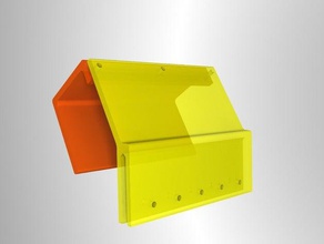 p3steel superior de auxiliar electrónica accesorio Impresora 3d accesorios piezas impresas 3d print model - Mito3D