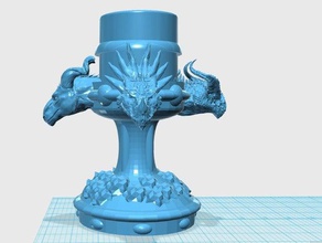 dragon cup cozinha e sala de jantar taça dragão 3d print model - Mito3D
