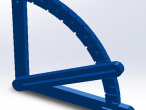 medidor de ángulos herramientas mano el ángulo angulo angulos transportador 3d print model - Mito3D