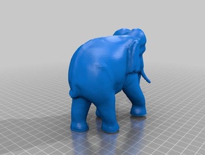 Elefanten rspehrdesign scans & Replikate animal scan Kunst durchsucht 3d print model - Mito3D