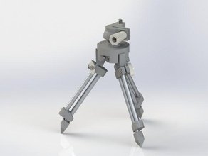 little tripod diy camera mount 3d print model - Mito3D