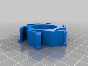l'intérieur des terres bobine hub adaptateur L'imprimante 3d de pièces personnalisé 3d print model - Mito3D