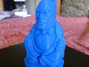batbuddha scans replicas batman mashup 3d print model - Mito3D