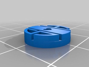sh monogram pendant multiple loop jewelry customized 3d print model - Mito3D