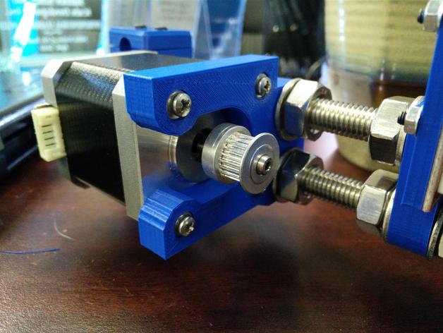 geliştirilmiş y-eksen motor mount prusa i3 3d yazıcı parçalar y ekseni mod 3D print model - Mito3D