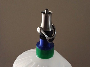 oil spout adapter kitchen & dining 3d print model - Mito3D
