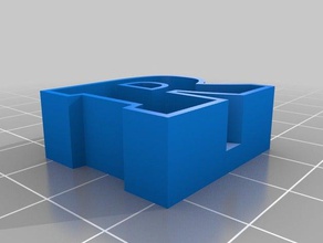 my customized text storage sculptures 3d print model - Mito3D