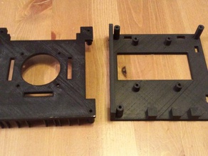 beaglebone black cramps printer mount 3d parts 2020 3d print model - Mito3D