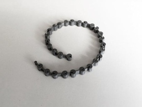 clasp bracelet 3d print model - Mito3D