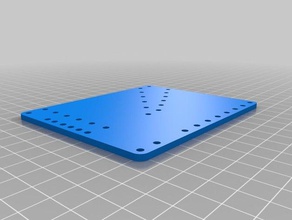 sick beige universal mounting plate electronics dangerous prototypes board bracket 3d print model - Mito3D