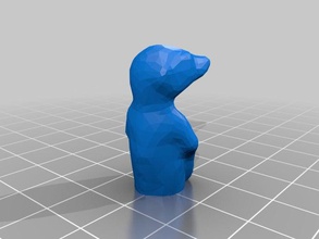 splitted meercat larger print sculptures 3d print model - Mito3D