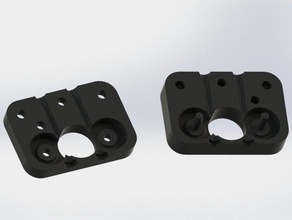 filamento de bloco unidade extrusora mk7 +3 Impressora 3d extrusoras a do stepstruder 3d print model - Mito3D