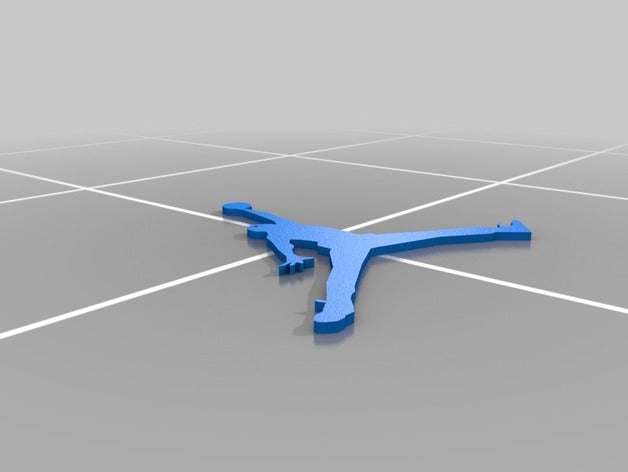 jordan-logo 3d-drucken 3D print model - Mito3D