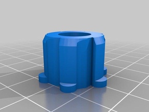gramado tractor de reboque bucha Impressora 3d peças personalizado 3d print model - Mito3D