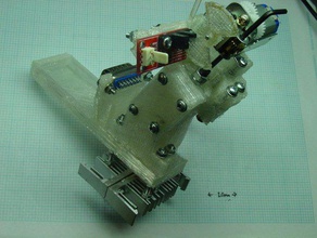 reprap extruder tamiya universal gearbox other darwin pla 3d print model - Mito3D