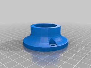 1,25 pol flange do tubo agregado familiar personalizado 3d print model - Mito3D
