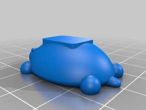 Roboter-Schildkröte-Zeichen Spiele 3d print model - Mito3D