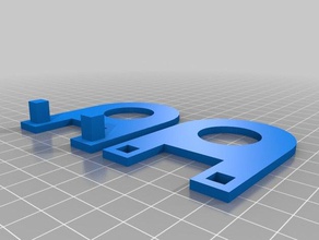 fussy cut finder cabinet knobs art tools fused glass 3d print model - Mito3D