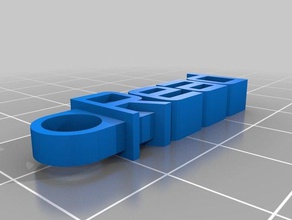 Lesen Schlüsselbund - Organisation kundengebundene 3d print model - Mito3D