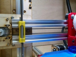 i3v anti z wobble backlash mount 3d printer parts makerfarm 3d print model - Mito3D