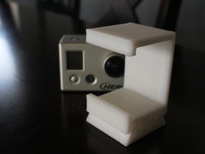 go pro hd hero montagem de tripé câmera em 3d print model - Mito3D