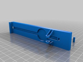 Quartal launcher Komponenten 3d-drucken Münze Armbrust Geld Projektil Gummi-band - Spielzeug 3d print model - Mito3D