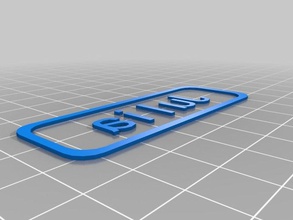 my customized name tag julia signs logos 3d print model - Mito3D