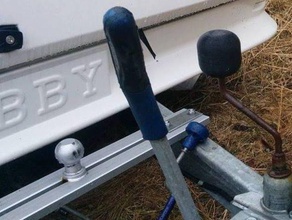 manivela de mando la caravana vehículos 8mm perilla 3d print model - Mito3D
