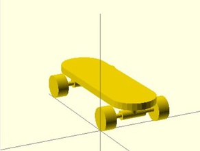 mini penny board 3d printing 3d print model - Mito3D