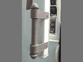 réfrigérateur poignée les pièces de rechange grip poignee 3d print model - Mito3D
