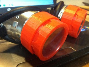 steampunk adjustable tint goggles 3d printing 3d print model - Mito3D
