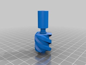 auger style pump engineering 3d print model - Mito3D