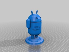 uawc3 android chico los contenedores personalizado 3d print model - Mito3D