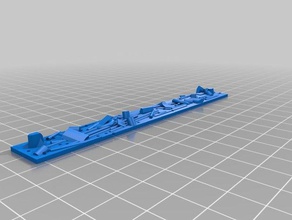 hurda metal yükü n-ölçekli model demiryolu 3d baskı yükler tren n-ölçek 3d print model - Mito3D