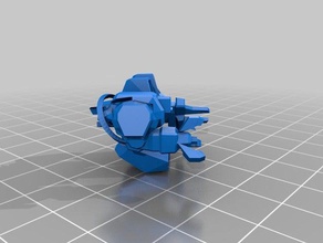 starcraft2 scv toys & games starcraft 2 3d print model - Mito3D