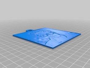 bre 2d a arte personalizado 3d print model - Mito3D